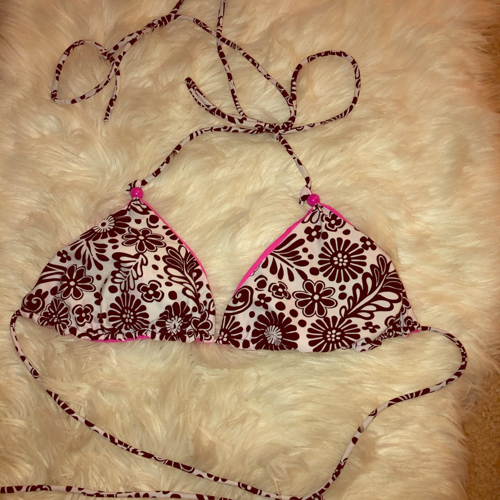 👙Reversible triangle bikini top 🥰